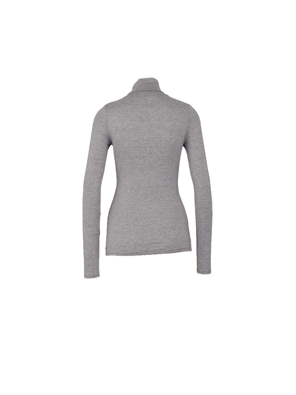 CAMAIEU Siv pulover z visokim ovratnikom CAMAIEU