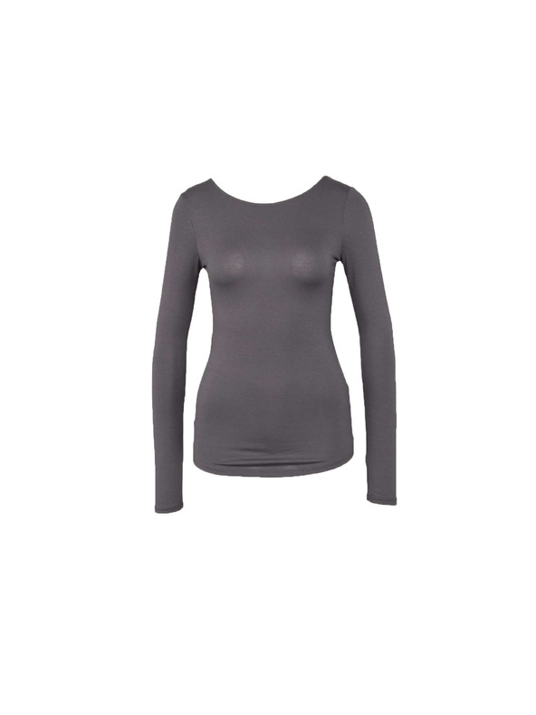 CAMAIEU Siva majica CAMAIEU