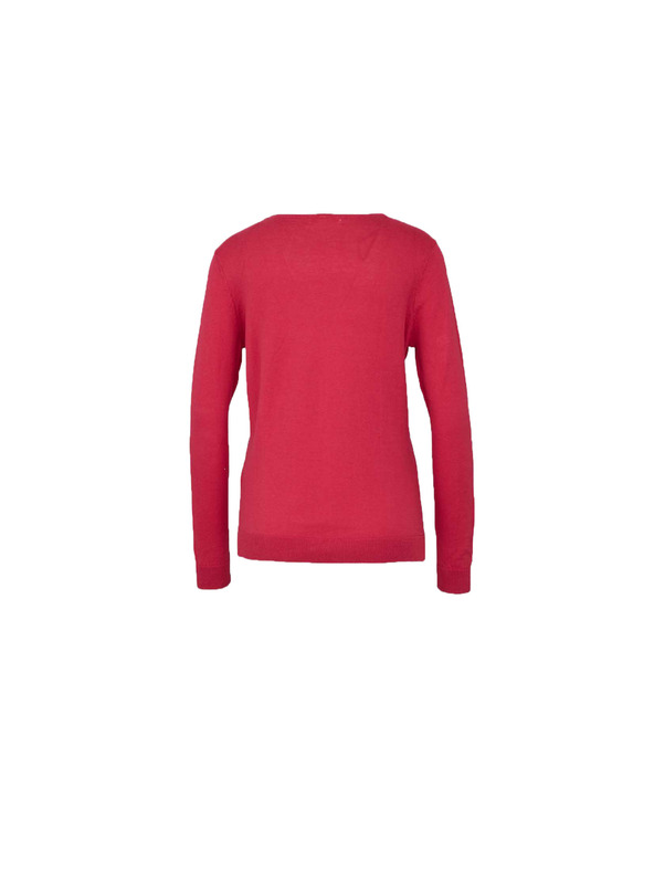 CAMAIEU Rožnat ženski pulover CAMAIEU