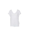 CAMAIEU Bela kratka majica
