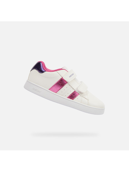 Geox Bele dekliške superge Geox Eclyper Girl
