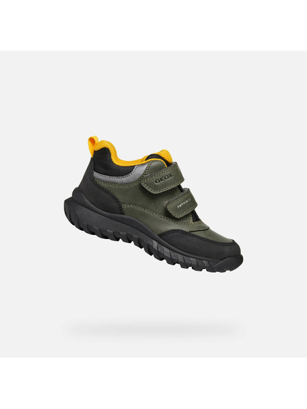 Geox Khaki otroški gležnarji Geox Simbyos ABX