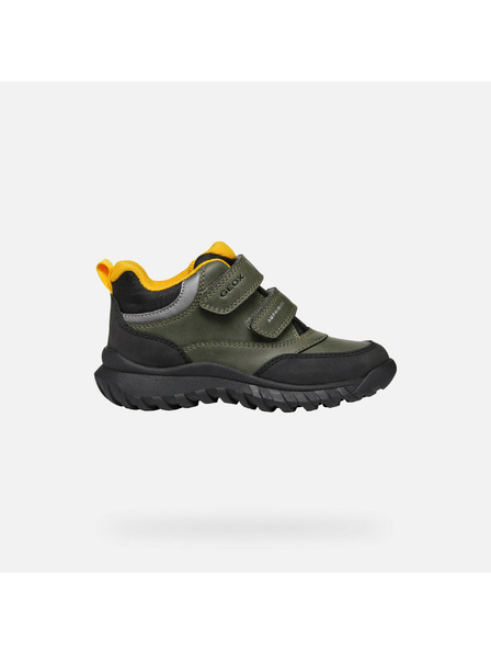 Geox Khaki otroški gležnarji Geox Simbyos ABX