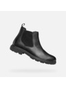 Geox Črna moška gležnjarska obutev Geox Meiern