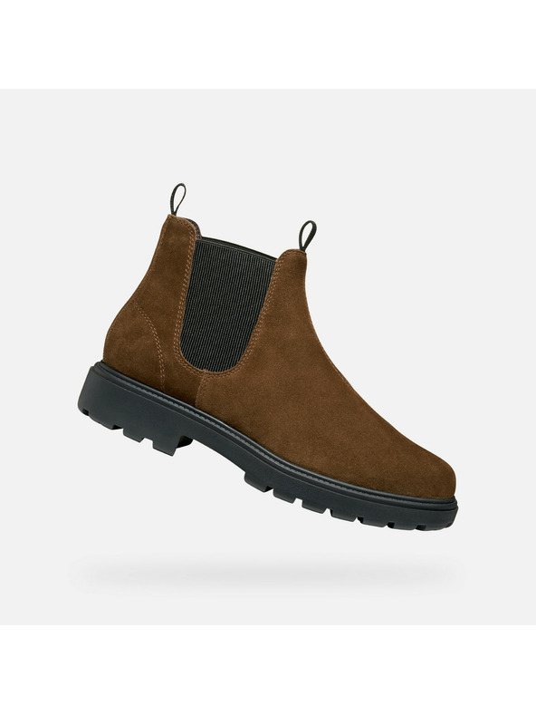 Geox Rjava moška gležnjarska obutev Geox Spherica EC7