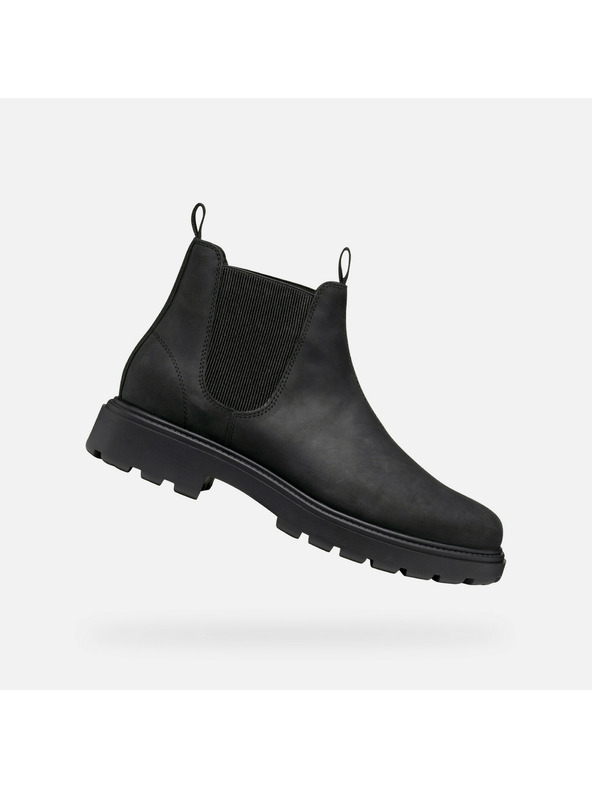 Geox Črni moški gležnjarji Geox Spherica EC7