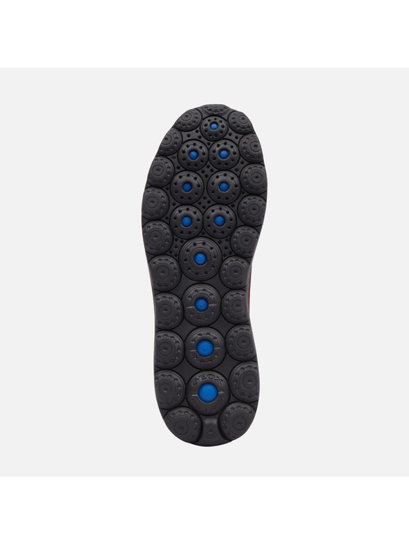 Geox Moški športni copati Geox Spherica v bordo barvi