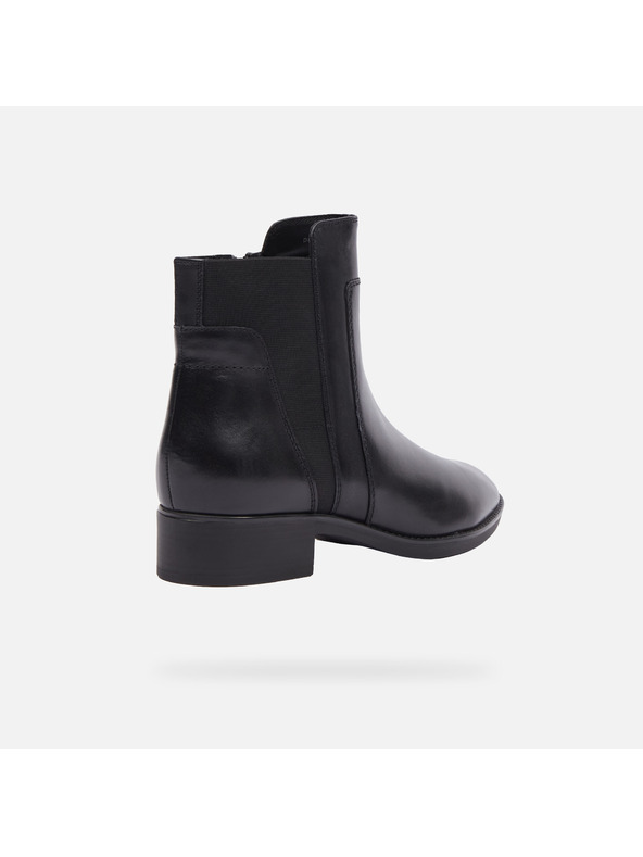 Geox Črni ženski gležnjarji Geox Felicity