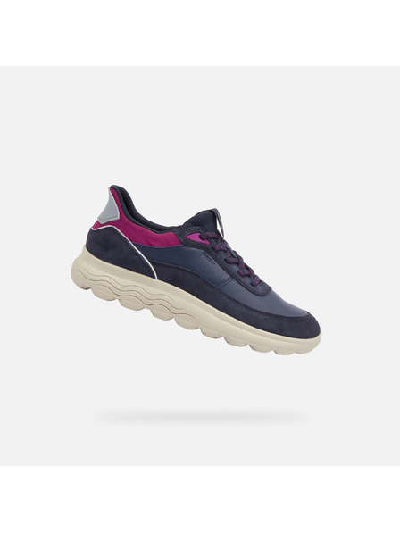 Geox Temno modre ženske superge Geox Spherica Plus Fast in