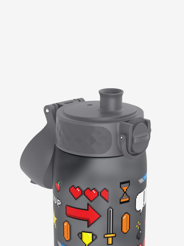 ION8 Siva vzorčasta steklenica Ion8 Leak Proof Gamer (500 ml)