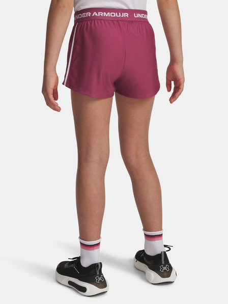 Under Armour Dekliške kratke hlače Under Armour G Tech Play Up Short-RED