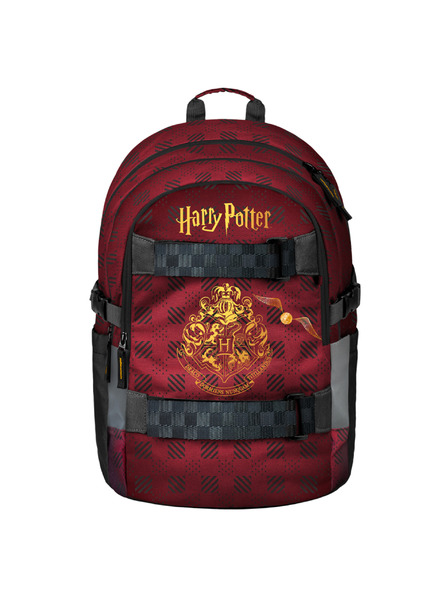 BAAGL  BAAGL Šolski nahrbtnik Skate Harry Potter Bradavice vinsko rdeč