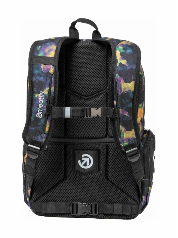 Meatfly Meatfly nahrbtnik Basejumper Dark Aquarel 22 L + PERESNICA | Prostornina 22 L