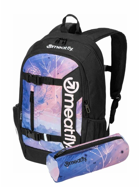 Meatfly Meatfly nahrbtnik Basejumper Lighthouse 22 L + PERESNICA | Večbarvna | Prostornina 22 L