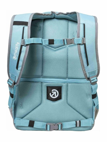 Meatfly Meatfly nahrbtnik Exile Grey Heather / Aqua 24 L + PERESNICA | Siva | Prostornina 24 L