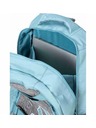 Meatfly Meatfly nahrbtnik Exile Grey Heather / Aqua 24 L + PERESNICA | Siva | Prostornina 24 L