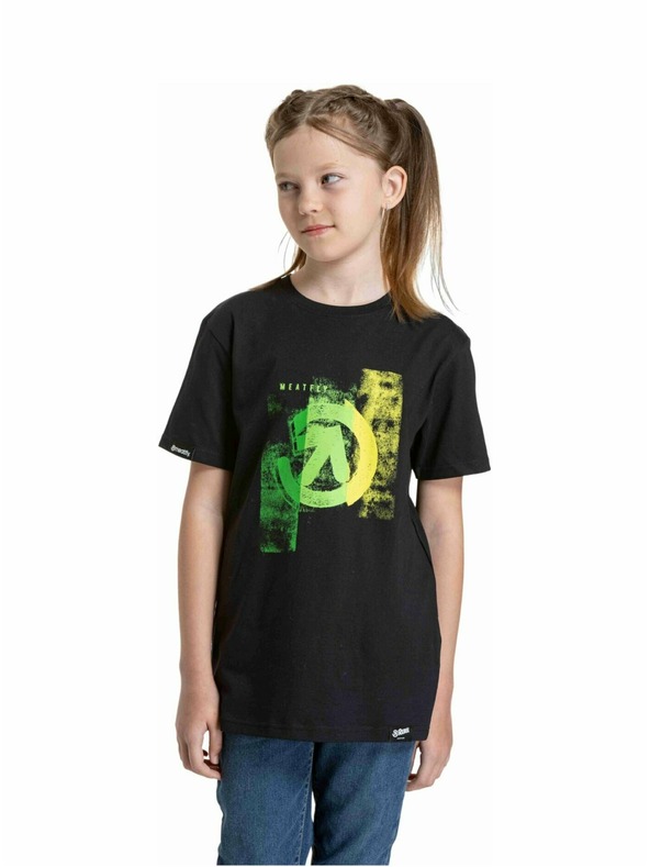 Meatfly Meatfly otroška majica Artee Black