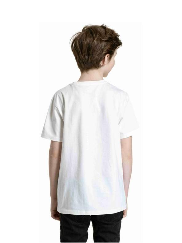 Meatfly Meatfly otroška majica Moto White | Bela