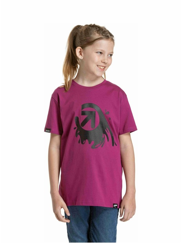 Meatfly Meatfly otroška majica Splash Raspberry