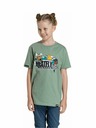 Meatfly Meatfly otroška majica Skejters Olive | Zelena