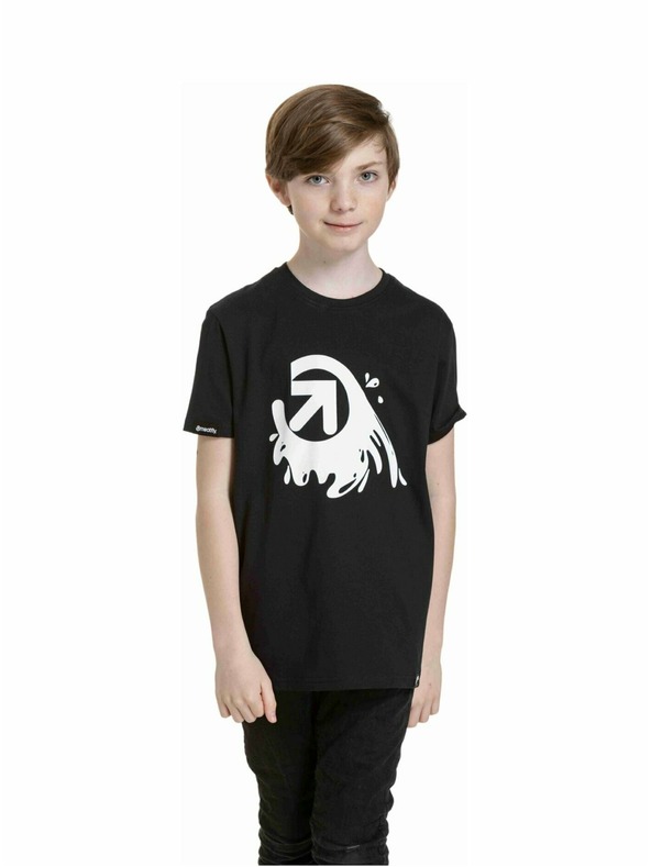 Meatfly Meatfly otroška majica Splash Black | Črna