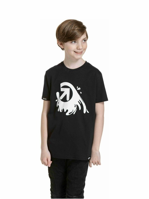 Meatfly Meatfly otroška majica Splash Black | Črna