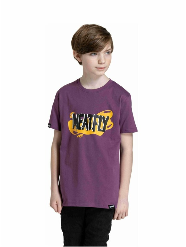 Meatfly Meatfly otroška majica Fleck Purple