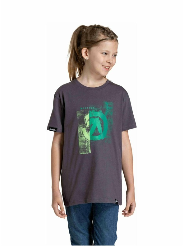 Meatfly Meatfly otroška majica Artee Mystic Grey