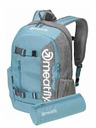 Meatfly Meatfly nahrbtnik Basejumper Grey Heather / Aqua 22 L + PERESNICA | Siva | Volumen 22 L
