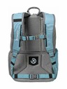 Meatfly Meatfly nahrbtnik Basejumper Grey Heather / Aqua 22 L + PERESNICA | Siva | Volumen 22 L