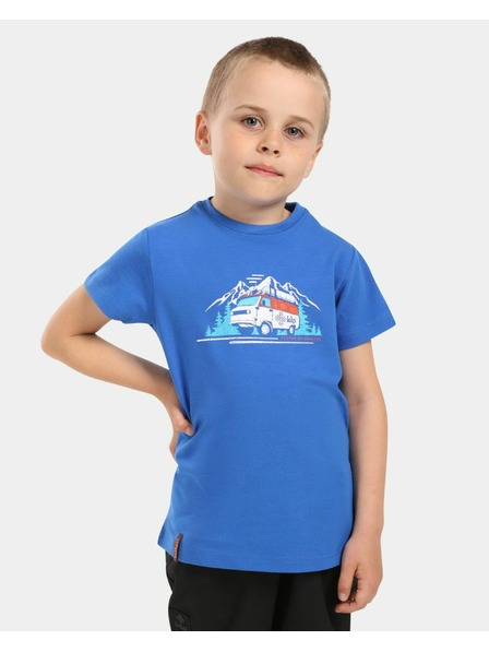 Kilpi Dečja bombažna majica Kilpi SALO-JB Modra
