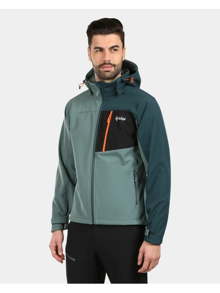 Kilpi Moška softshell jakna Kilpi ONTAVIO-M Kaki