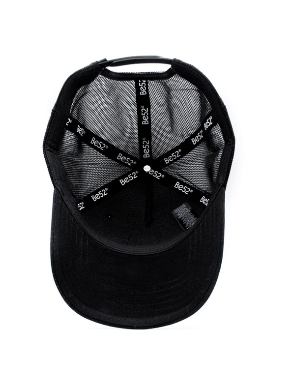 Be52 Be52 Leopard kšiltovka premium črna