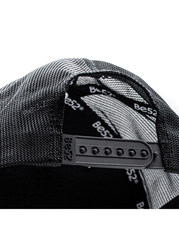 Be52 Be52 Leopard kšiltovka premium črna