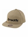Meatfly Meatfly kšiltovka Creeper 6 Panel Snapback Olive / Black Logo | Črna | Velikost