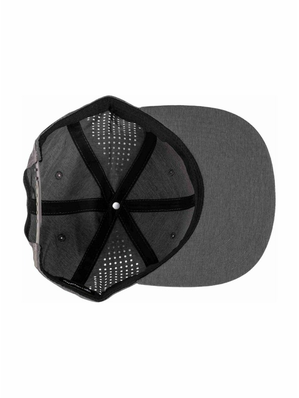 Meatfly Meatfly kšiltovka Keery Perfor Snapback Grey / Black Revital