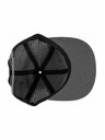 Meatfly Meatfly kšiltovka Keery Perfor Snapback Grey / Black Revital