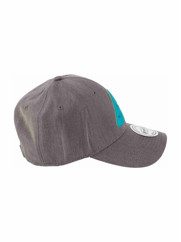 Meatfly Meatfly kšiltovka Ethan Flexfit Grey Peak | Siva |