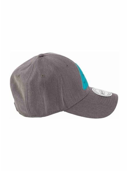 Meatfly Meatfly kšiltovka Ethan Flexfit Grey Peak | Siva |