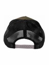 Meatfly Meatfly kšiltovka Hawkye Trucker Army Square | Črna |