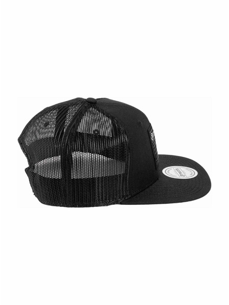 Meatfly Meatfly kšiltovka Thunderbolt Trucker Black Square | Črna |