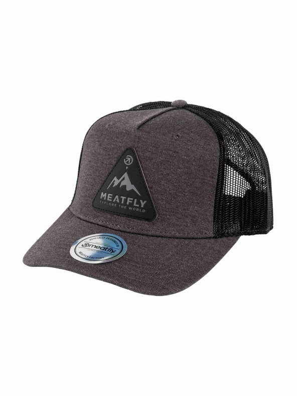 Meatfly Meatfly kšiltovka Corey Trucker Grey Peak | Siva |