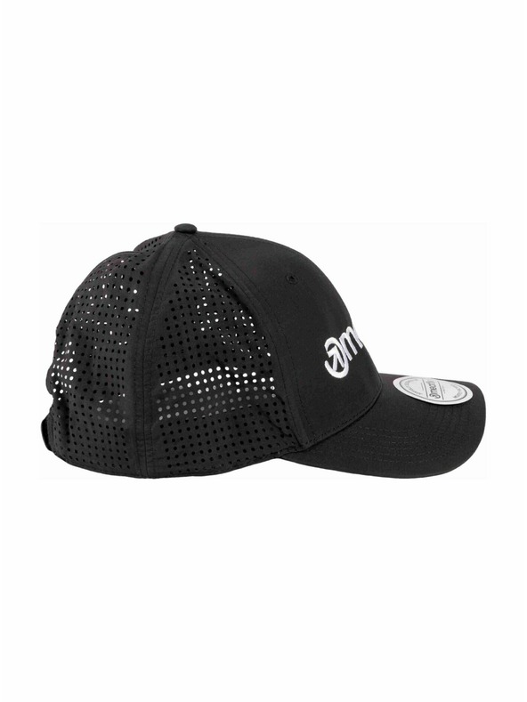Meatfly Meatfly kšiltovka Nollie Perfor Cap Black / White Logo | Črna | Velikost