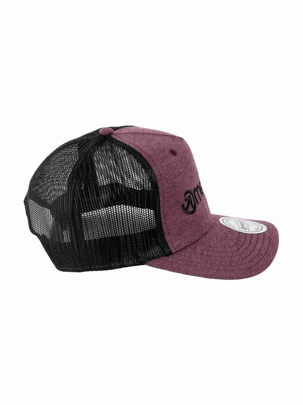 Meatfly Meatfly kšiltovka Horton Trucker Wine Red / Black Logo | Črna | Velikost