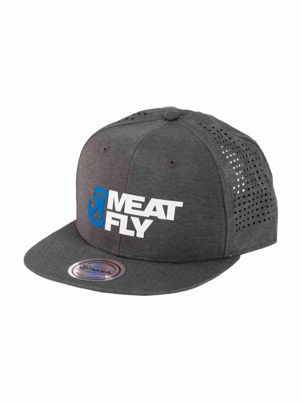 Meatfly Meatfly kšiltovka Keery Perfor Snapback Grey / White Revital | Siva | Velikost
