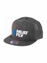 Meatfly Meatfly kšiltovka Keery Perfor Snapback Grey / White Revital | Siva | Velikost