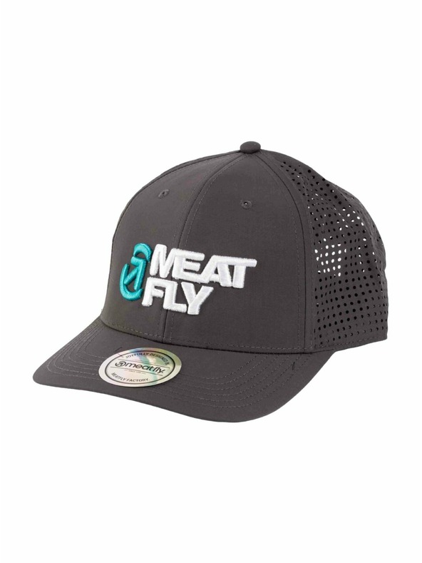 Meatfly Meatfly kšiltovka Nollie Perfor Cap Grey / White Revital | Siva | Velikost