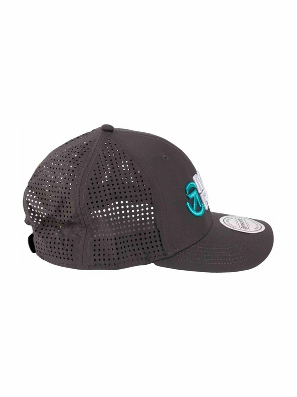 Meatfly Meatfly kšiltovka Nollie Perfor Cap Grey / White Revital | Siva | Velikost