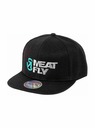 Meatfly Meatfly kšiltovka Ness Snapback Black / Grey Revital | Črna | Velikost