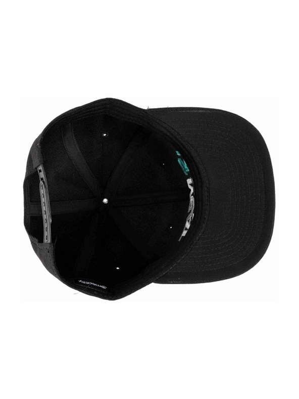 Meatfly Meatfly kšiltovka Ness Snapback Black / Grey Revital | Črna | Velikost